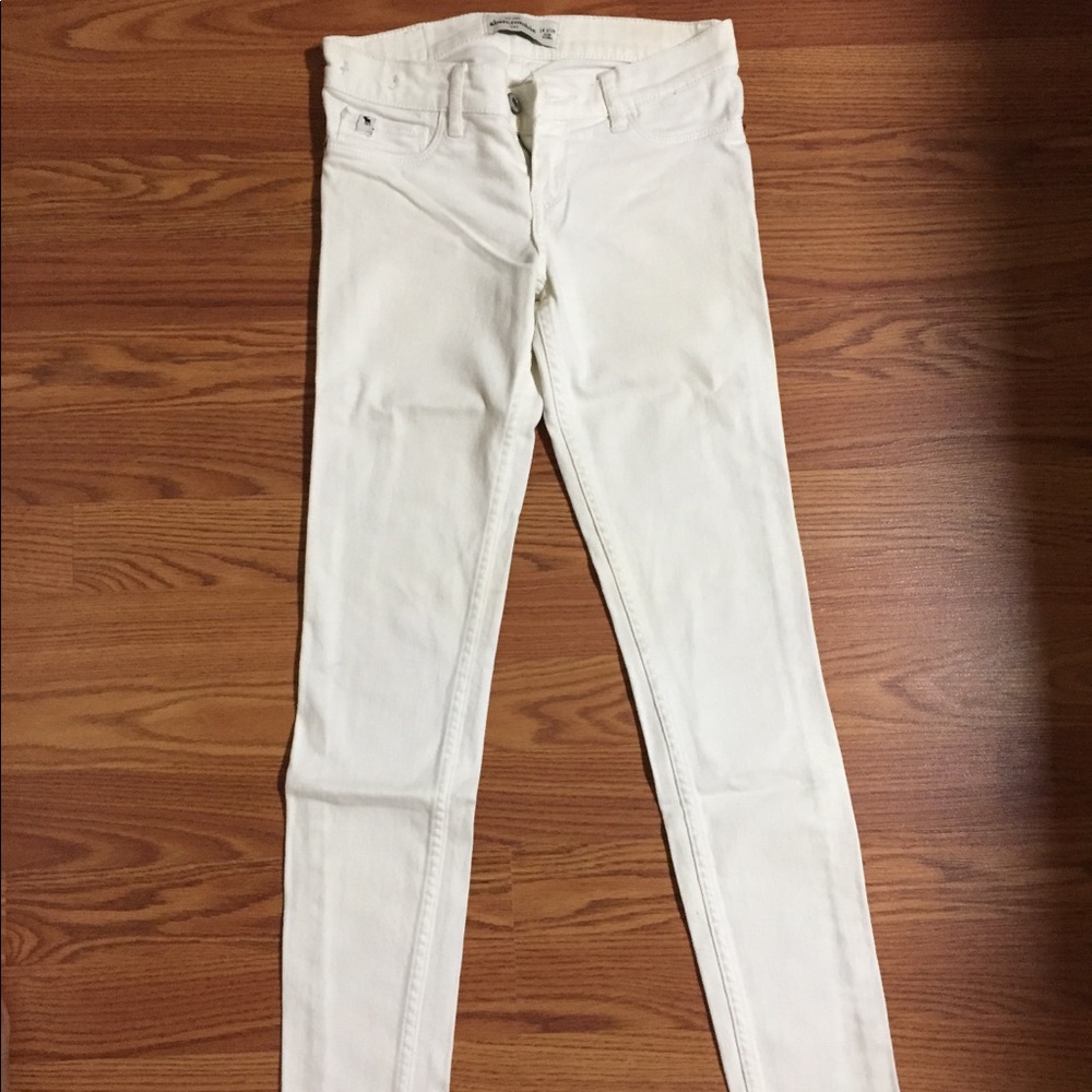 Abercrombie kids white pant size 14s